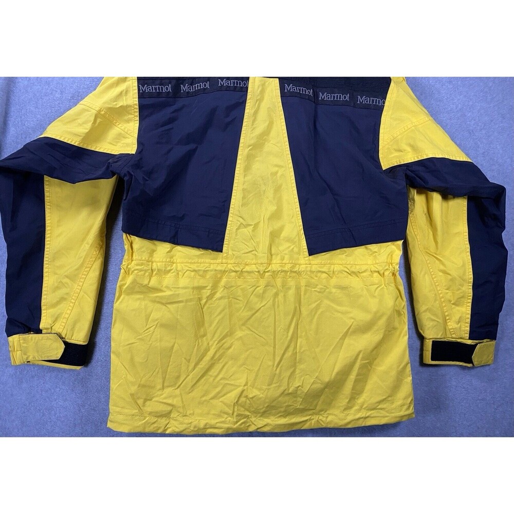 VINTAGE Marmot Jacket Womens Small Yellow Gore-tex Snowboard Ski‎ Winter Coat - Picture 10 of 16